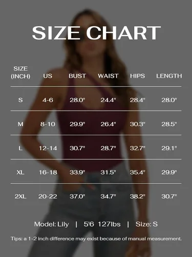 Vista 6 de REORIA Butsmooth® - Tops de Body Tank sin mangas con escote pronunciado sexy de un hombro con espalda descubierta en V para salir, de moda