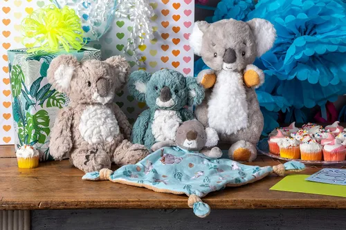 Vista 6 de Mary Meyer Juguete suave Lovey, 12 pulgadas, abajo debajo del koala
