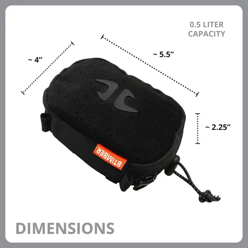 Vista 3 de Bolsa organizadora - Almacenamiento de viaje interior de 0.5L para lápices, cargadores y accesorios