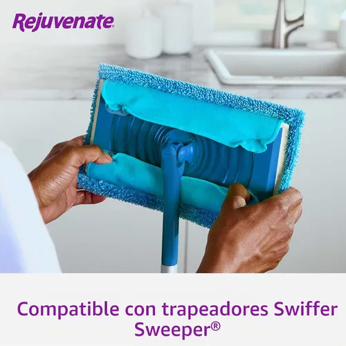 Vista 2 de Rejuvenate Almohadillas de microfibra para barredora, se adapta a
