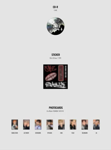 Vista 3 de STRAY KIDS NOEASY 2nd Album JEWEL CASE [ SEUNGMIN ] VER. 1ea CD+20p Photo Book+1ea Photo Card+1ea Sticker+1ea Pre-Order Item+1 STORE GIFT CARD