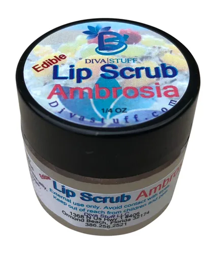 Vista 16 de Exfoliante labial de Diva Stuff, Acai berry
