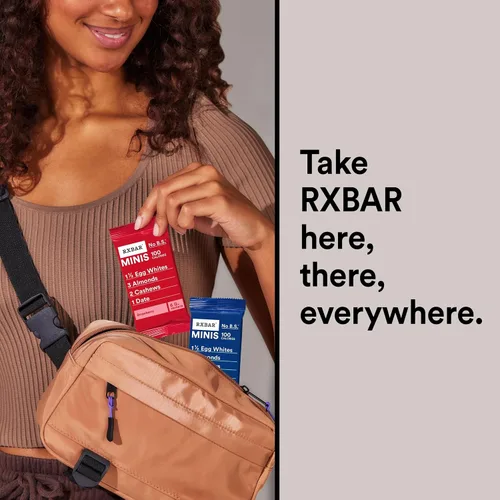 Vista 8 de RXBAR Minis - Barras de proteínas, 0.24 oz de proteína, aperitivos sin gluten, paquete variado (4 cajas, 32 unidades)