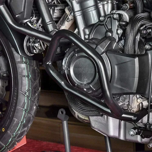 Vista 4 de Accesorios para motocicleta CB500X 19-23, barras de acrobacias de acero para carretera, protector de motor, marco de carrocería, kit de protector