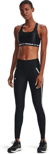 Vista 4 de Under Armour HeatGear Shine - Leggings de malla antideslizante con bolsillos para mujer