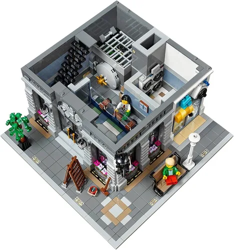 Vista 2 de Set de construcción LEGO Creador, banco, bloques de construcción 10251