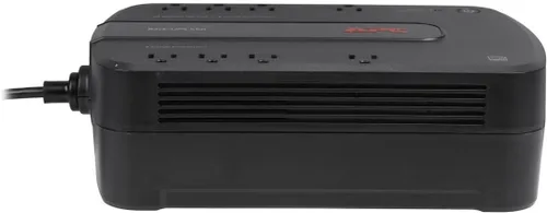 Vista 3 de APC UPS Batería de respaldo para computadora, BE550G Protector contra sobretensiones con respaldo de batería, Protección de línea de datos