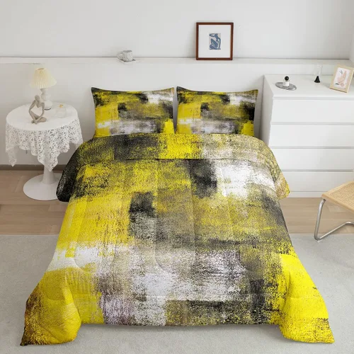 Vista 25 de Erosebridal Juego de ropa de cama turquesa tamaño individual para niños y niños, color verde azulado y gris degradado para niñas y adultos, relleno