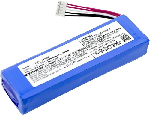 Vista 3 de Reemplazo de batería GSP1029102R de 6000mAh compatible con JBL Charge 3 (2015) y Select Charge 2+ Altavoz Bluetooth impermeable