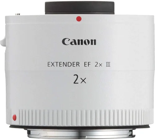 Vista 5 de Canon EF 2.0 X III Telefoto extensor para lentes Canon supertelefoto