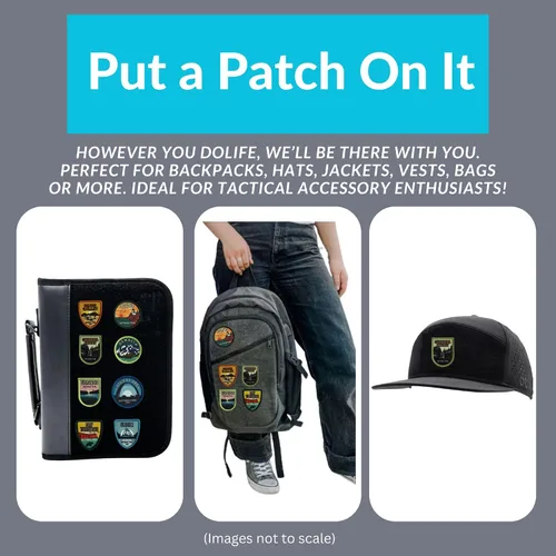 Vista 3 de Cuyahoga Valley National Park Patch – Accesorios de viaje Mochila Sombrero Visera – Parches de gancho y bucle Moral Parche