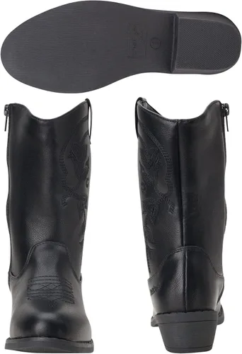 Vista 6 de bebe Botas vaqueras para niñas Botas clásicas del oeste Roper Botas vaqueras para niñas (niñoniña)