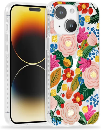 Vista 42 de SCORPIFY Funda para iPhone 15 Pro [Compatible con MagSafe] con Diseño de Estampado de Leopardo Guepardo Negro Mate, Linda Funda Magnética