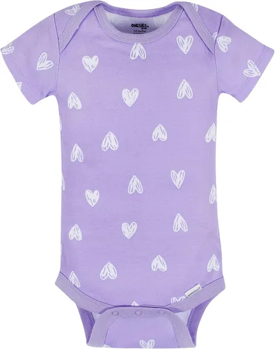 Vista 5 de Onesies Brand baby-girls 8-pack Short Sleeve Mix & Match Bodysuits