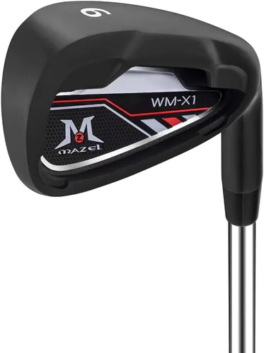 Vista 14 de MAZEL WM-X1/2 Hierros individuales para palos de golf para hombres 1,2,3,4,5,6,7,8,9, Pitching Wedge, Approach Wedge, Sand Wedge con ejes