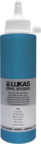 Vista 22 de Lukas CRYL Studio Artist - Pintura acrílica para artistas, Alizarín Carmesí, botella de 250 ml - Pinturas acrílicas de alto pigmento para pintar