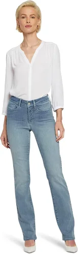 Vista 28 de NYDJ - Pantalones de mezclilla rectos Marilyn para mujer Biscayne