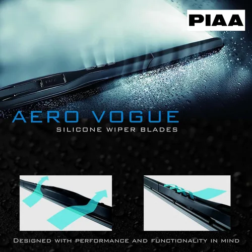 Vista 4 de Piaa 96135 Aero Vogue - Limpiaparabrisas de silicona (14 pulgadas, 13.780 in, 1 unidad)