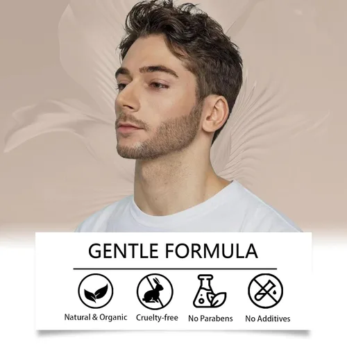 Vista 7 de Cosmetics Para Barba, Bálsamo Estimulante de Barba, Bálsamo Estimulante de Barba Ultra Potente, Crema Para Barba, Hidrata y Fortalece la Barba, 3.5