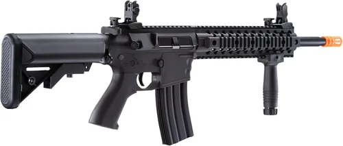 Vista 4 de Lancer Tactical Engranaje de metal completo LT-12 con cuerpo de polímero de riel de flotador libre Lt-12B