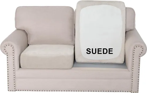 Vista 11 de H.VERSAILTEX Funda de asiento de gamuza elástica para sala de estar, fundas de sofá aptas para mascotas, fundas de sofá gruesas y suaves, lavables