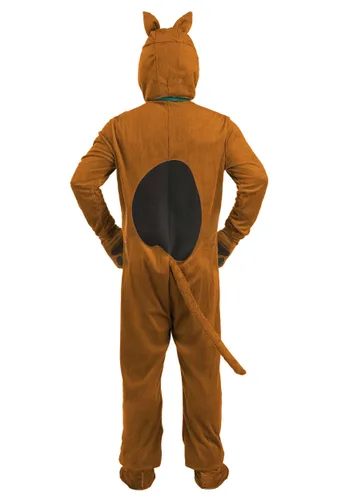 Vista 2 de Disfraz Deluxe de Scooby Doo para Adultos Multicolor