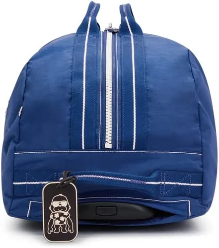 Vista 6 de Kipling Devin On Wheels - Bolsa de transporte con ruedas, Azul Admiral CL, 24''L x 11.75''H x 12.5''D, Devin on Wheels - Bolsa de mano