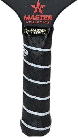 Vista 5 de Master Athletics MPro - Pala de tenis con plataforma ovalada (negro/rojo)