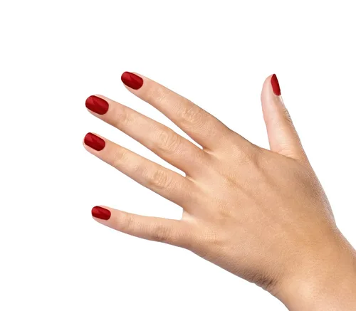 Vista 2 de duri Esmalte de uñas, 782 Hear Me Roar, Striking Red, cobertura completa, acabado brillante, cosméticos de 0.45 onzas líquidas