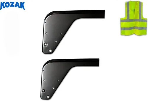 Vista 2 de KOZAK Juego de soportes de carenado para extensión de carenado inferior de cabina (lado izquierdo del conductor) compatible con Kenworth T680 Next