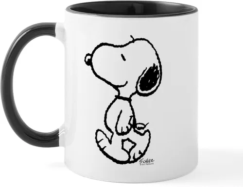 Vista 19 de CafePress Springtime Snoopy - Taza de café de cerámica, taza de té, 11 onzas