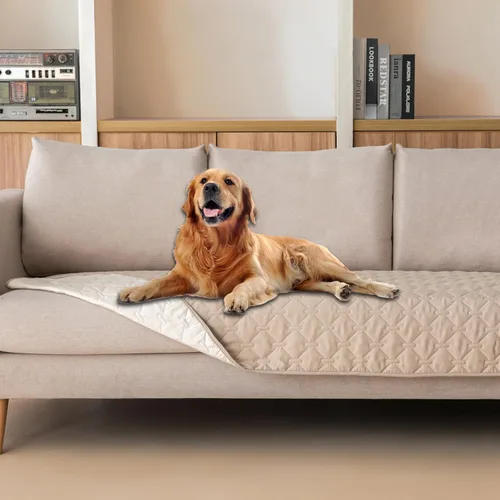 Vista 92 de gogobunny Manta para mascotas 3 veces más resistente, impermeable y a prueba de arañazos; protector de muebles reversible para perros y gatos, funda
