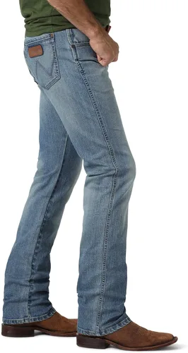 Vista 3 de Wrangler Jeans retro de corte ajustado y pierna recta para hombre