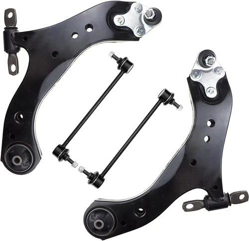 Vista 115 de Detroit Axle - Barras estabilizadoras de brazos de control delanteros 4WD para Ford 2005-2008 F-150 Lincoln Mark LT, 2 brazos de control superiores