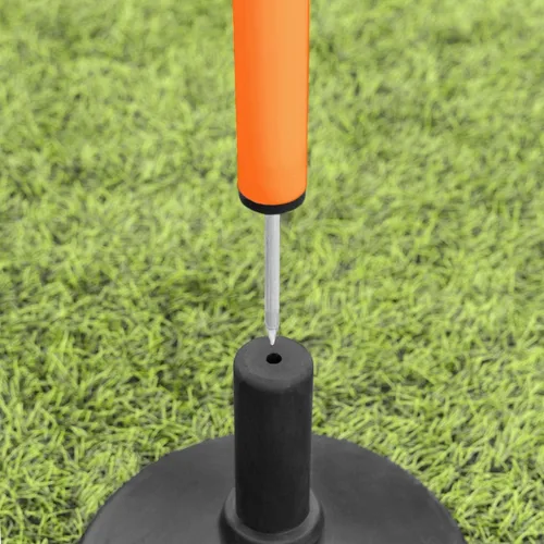 Vista 4 de FORZA Slalom - Bastones de agilidad Mejora la resistencia, la velocidad y el juego de pies Opciones de color, tamaño y base de goma disponibles