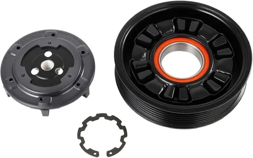 Vista 56 de CCIYU Embrague del compresor de aire acondicionado 2016-2018 para Fiat 500X 2.4L 2015-2021 para Jeep Renegade 2.4L AC Compresor para automóvil