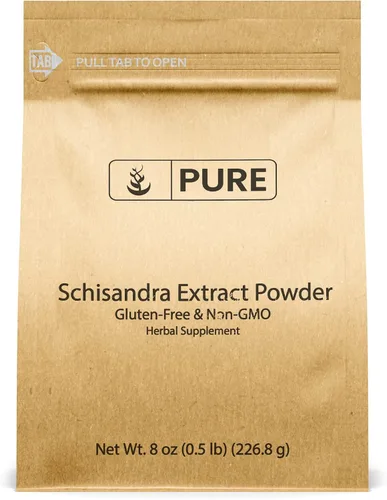 Vista 4 de Pure Original Ingredients Schisandra (4 onzas), sin OMG, sin gluten, cinco sabores fruta, hierba tradicional