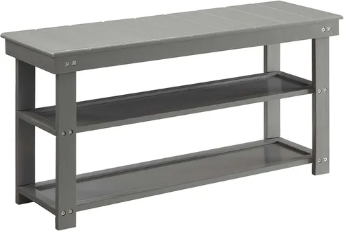 Vista 8 de Convenience Concepts Oxford Utility - Banco para vestíbulo, color azul cobalto