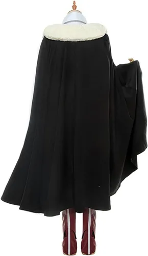 Vista 2 de Weixu Disfraz de anime Fyodor D para cosplay, traje blanco con capa para hombre, trajes de Halloween