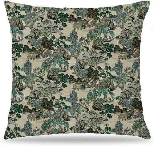 Vista 33 de Fundas de Almohada Gótica de Polilla y Mariposa 18x18, Fundas de Almohada Celestial de Luna de Academia Oscura para Sofá, Decoración Gótica