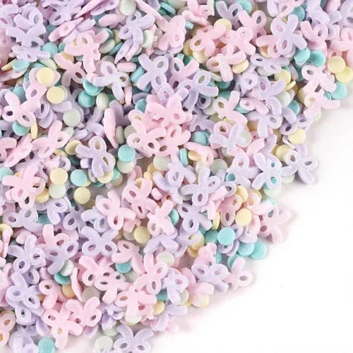 Vista 23 de Gránulos comestibles de Nonpareils azules y blancos de 2mm, mini perlas para decorar pasteles, caramelos de azúcar, galletas, magdalenas