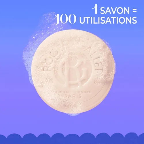 Vista 4 de ROGER & GALLET Gel de baño y jabón corporal para mujer Bois De Santal - Sándalo 3.5 oz
