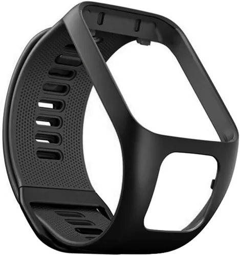 Vista 2 de Reemplazo para correas TomTom, correa de reloj de silicona compatible con TomTom Runner 2/3/Spark 3/Golfer 2.