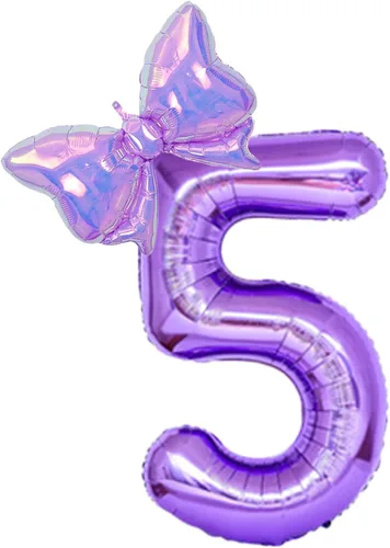 Vista 17 de Globos de feliz cumpleaños con números grandes de papel de aluminio, globos de cumpleaños con números, globos de feliz cumpleaños para decoración