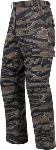 Vista 2 de Rothco Camo Tactical BDU Uniforme de combate- Pantalones cargo militares Multi L