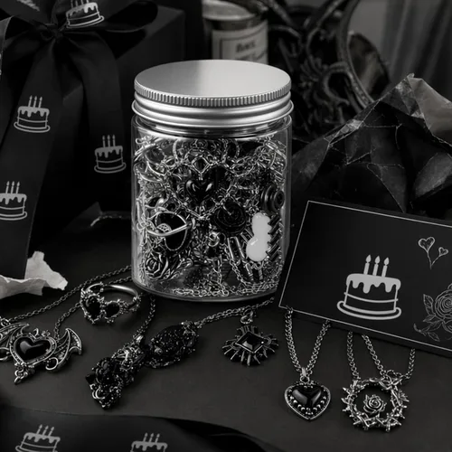 Vista 2 de SMUOBT Juego de cajas de joyería misteriosa, regalo sorpresa para mujeres
