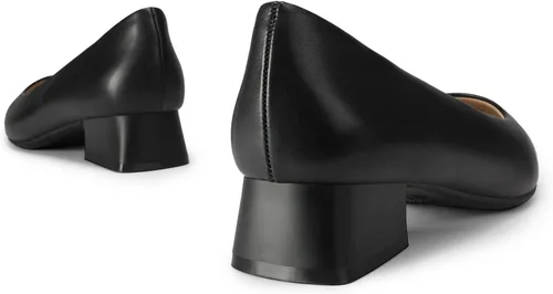 Vista 4 de DREAM PAIRS Zapatos de trabajo de tacón grueso para mujer, con puntera cerrada, zapatos de trabajo de bloque bajo, cómodos zapatos de boda