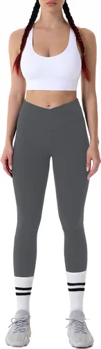 Vista 6 de Sunzel - Leggings deportivos para mujer con cintura alta para modelar el abdomen