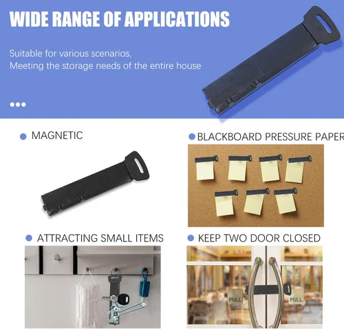 Vista 4 de Paquete de 4 llaves magnéticas de seguridad para herramientas de pared