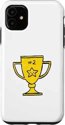 Vista 5 de Funda con estampado de trofeos para iPhone 14 2nd Place